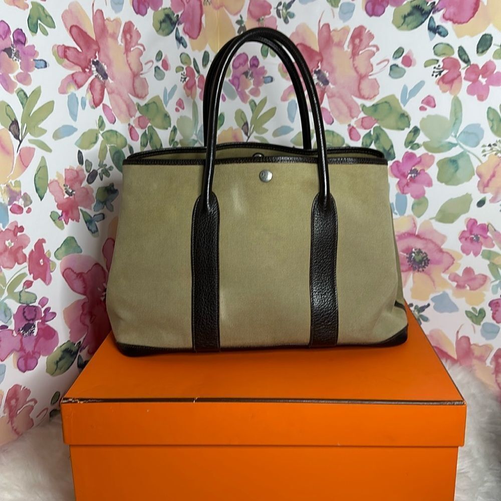 💯Authentic Hermes Garden Party PM🍀 - Picture 7 of 17
